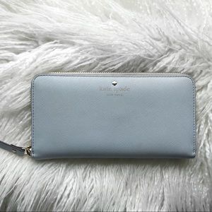 Baby blue Kate Spade wallet